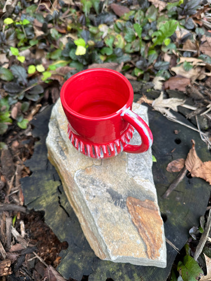 Bursting Red Mug